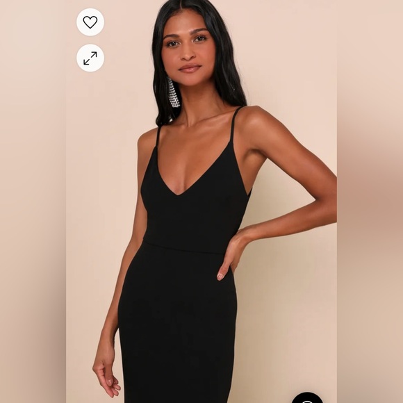 Lulus Black Dress - Picture 3 of 4